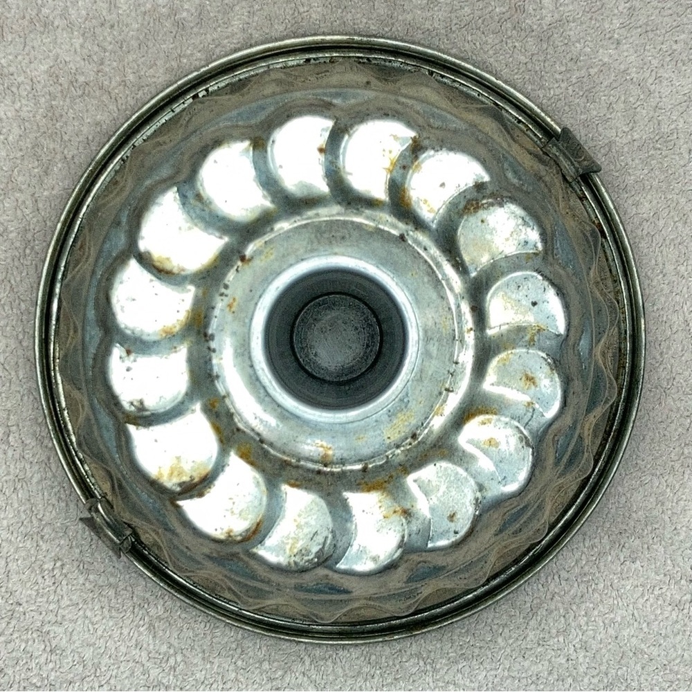 Antique 1920s Steamed Pudding Pudding/Cake Mold Lid Vintage VTG Retro Primitive - Picture 4 of 10